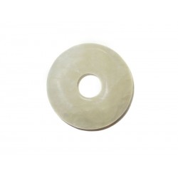 Donut Anhänger Orangencalcit 30 mm