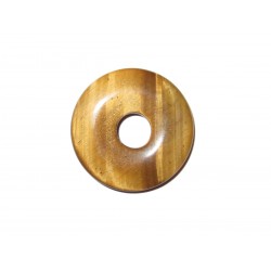 Donut Anhänger Tigerauge 30 mm